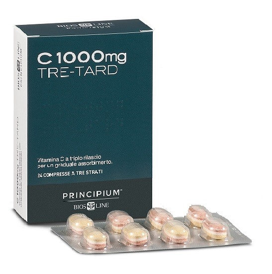 bios line principium c 1000 mg tre tard 24 compresse a tre strati principium ean 8030243010872