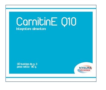 nisura farmaceutici srl carnitine q10 30 bustine