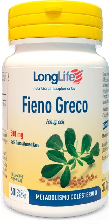 longlife longlife fieno greco 60 capsule long life ean 8054521001000