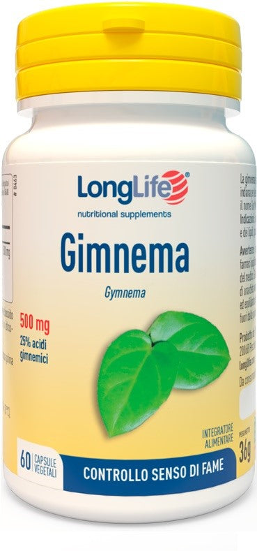 longlife longlife gimnema 60 capsule vegetali long life ean 8054521001055