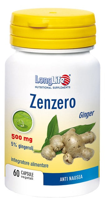 longlife longlife zenzero 60 capsule vegetali long life ean 8054521002359