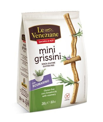 molino di ferro le veneziane mini grissini rosmarino 250 g le veneziane ean 8009915008950