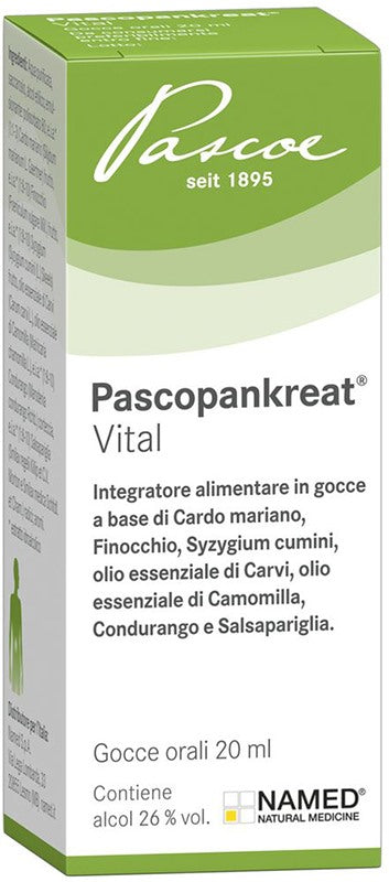 named pascopankreat vital gocce 20 ml pascoe named