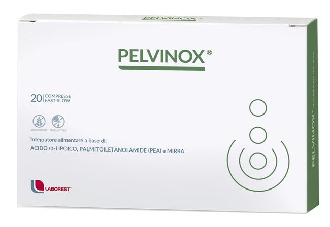 uriach italy pelvinox 20 compresse da 1455 mg laborest italia