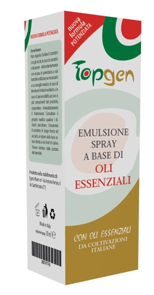 lda pharma topgen emulsione spray a base di oli essenziali 50 ml