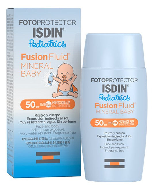isdin mineral baby 50 fotoprotector pediatrics 50 ml isdin ean 8470001788993