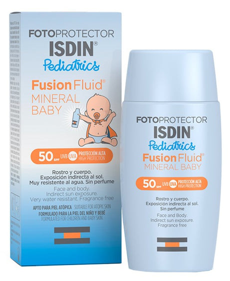 isdin mineral baby 50 fotoprotector pediatrics 50 ml isdin ean 8470001788993