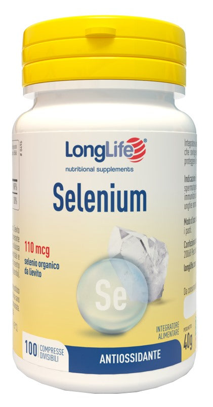 longlife longlife selenium 100 compresse long life ean 8054521002175