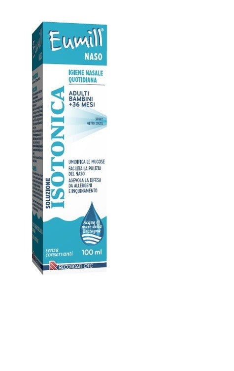 recordati otc eumill naso spray soluzione isotonica 100 ml eumill ean 8057742820351
