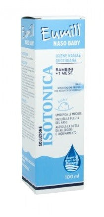 recordati otc eumill naso baby spray soluzione isotonica 100 ml eumill ean 8057742820368