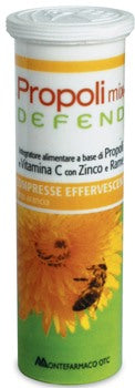 montefarmaco propoli mix defend 10 compresse effervescenti gusto arancia propoli mix ean 8058363616477