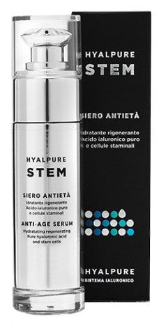 synergypharma hyalpure stem trattamento viso allacido ialuronico e cellule staminali vegetali 30 ml