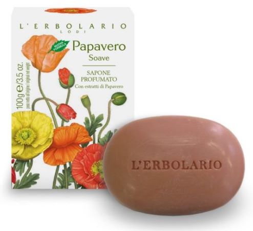 lerbolario papavero soave sapone profumato 100 g lerbolario ean 8022328110027