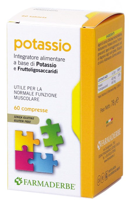 farmaderbe potassio 60 compresse farmaderbe
