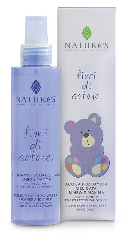 bios line natures fiori di cotone acqua profumata delicata bimbo e mamma 150 ml natures ean 8030243011763