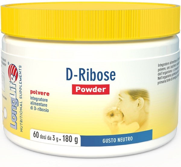 longlife longlife d ribose powder 180 g long life ean 8054521003288