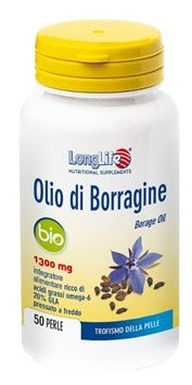 longlife longlife olio borragine bio 50 perle long life ean 8054521001765
