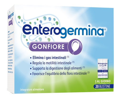 opella healthcare enterogermina gonfiore 20 bustine bipartite enterogermina