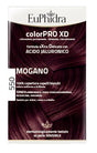 zeta farmaceutici euphidra colorpro xd 550 mogano gel colorante capelli in flacone attivante balsamo guanti euphidra ean 8056772632453