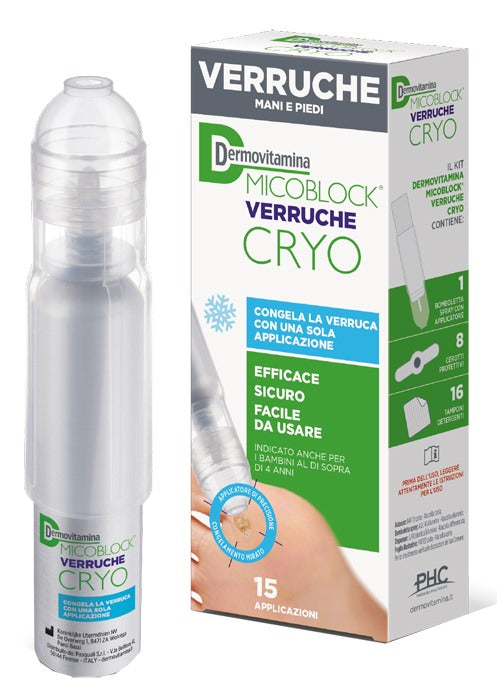 pasquali dermovitamina dermovitamina micoblock verruche cryo spray 38 ml dermovitamina ean 8032738384956