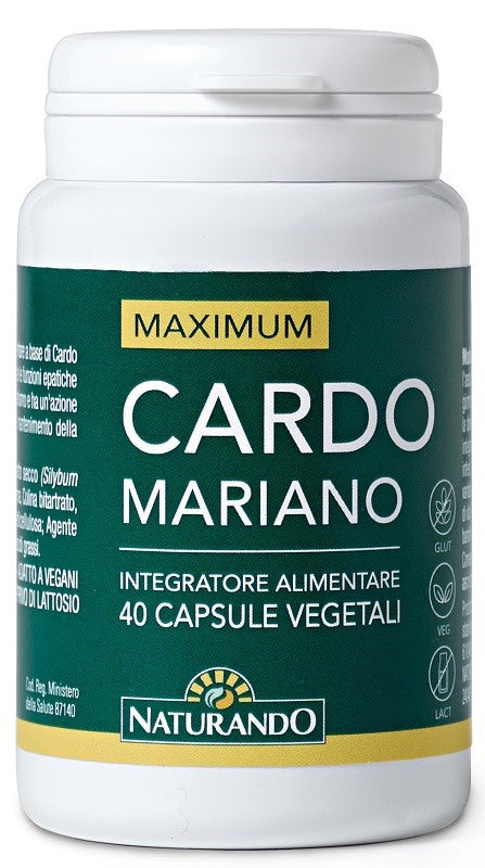 naturando srl maximum cardo mariano 40 capsule naturando ean 8013107059507