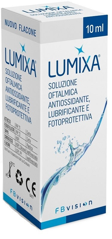 fb vision lumixa soluzione oftalmica lubrificante antiossidante 10 ml