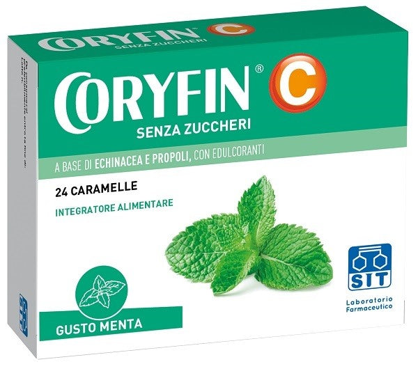 sit coryfin c senza zucchero mentolo 48 g coryfin