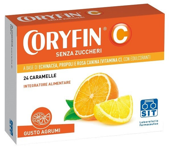 sit laboratorio farmac coryfin c senza zucchero agrumi 48 g coryfin