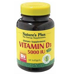 la strega vitamina d3 5000 unita internazionale 60 capsule natures plus