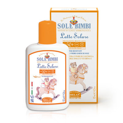 helan sole bimbi latte solare spf50 125 ml helan ean 8058774302297
