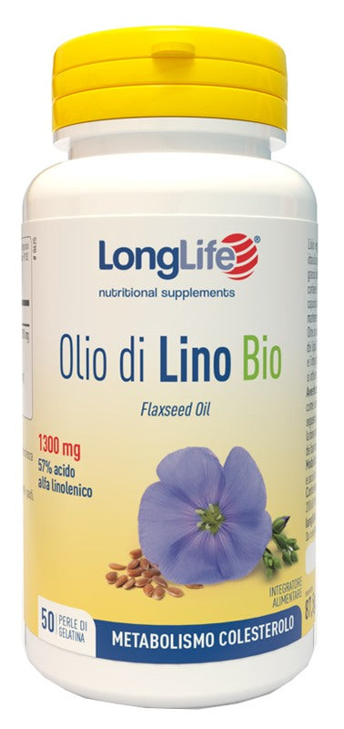 longlife longlife olio di lino bio 50 perle long life ean 8054521001833