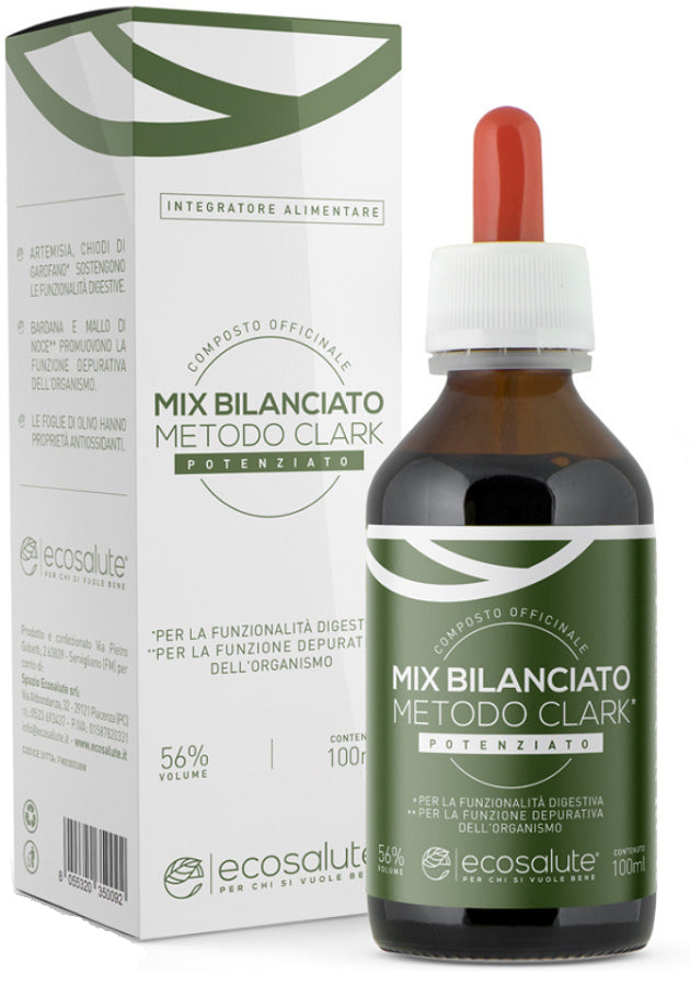 zio ecosalute mix bilanciato clark composto officinale 100 ml spazio ecosalute ean 8055320350092