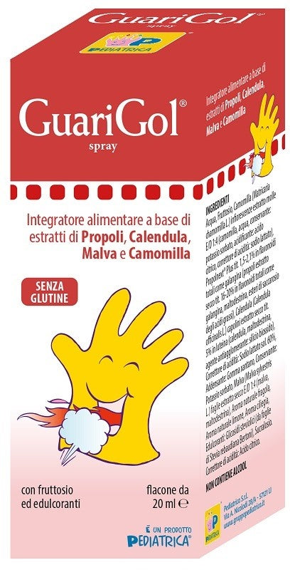 pediatrica guarigol spray 20 ml guarigol ean 8051160660254