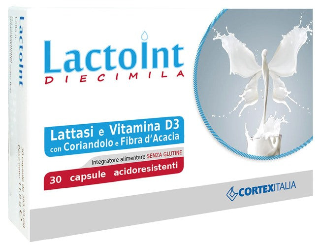 cortex lactoint diecimila 30 capsule acidoresistenti senza glutine