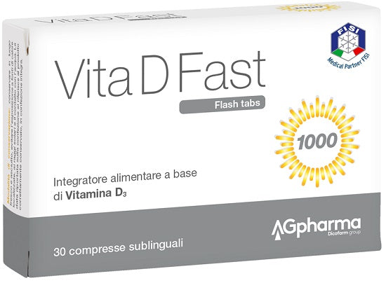 ag pharma vita d fast 30 compresse