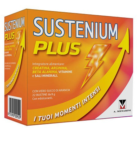 menarini otc sustenium plus intensive formula 22 bustine sustenium ean 8012992009529