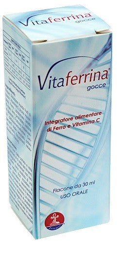 zetemia vitaferrina gocce 30 ml zetemia ean 8052204270064