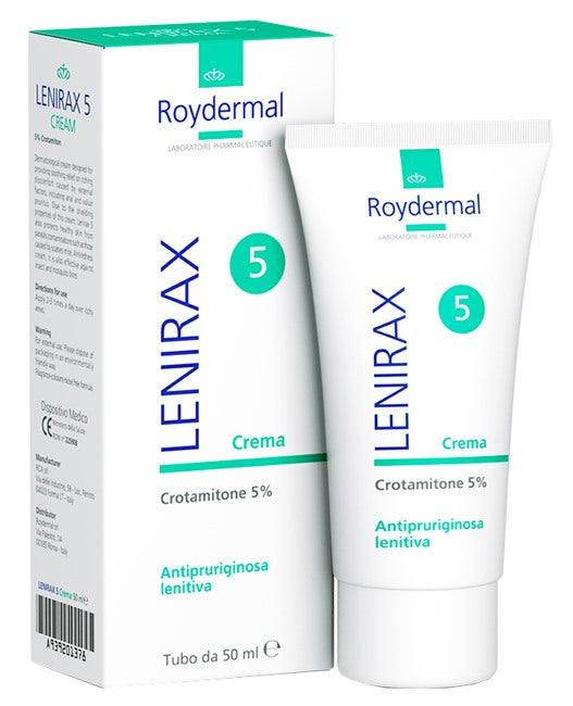 roydermal crema dermatologica al crotamitone 5 lenirax 5 50ml roydermal