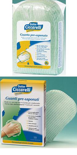 ciccarelli ciccarelli guanto presaponato 20 pezzi ciccarelli ean 8002140020117