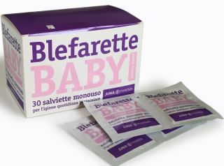 polifarma blefarette baby salviettine oculari medicate monouso 30 pezzi blefarette