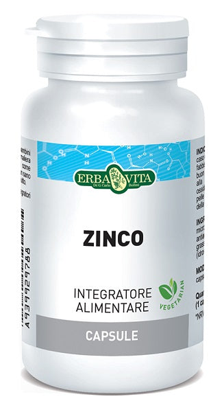 erba vita zinco 60 capsule erba vita ean 0767787925048