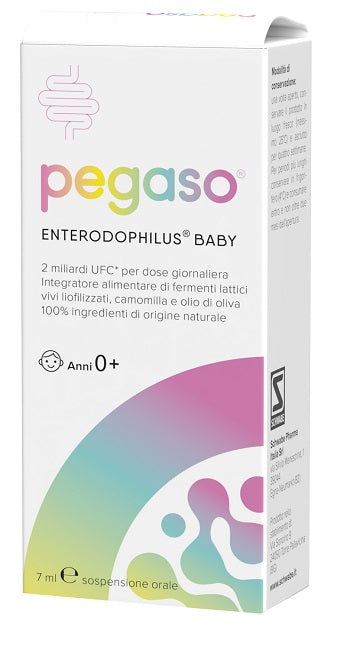 schwabe pegaso enterodophilus baby 1 flaconcino 7 ml pegaso ean 8057157500626