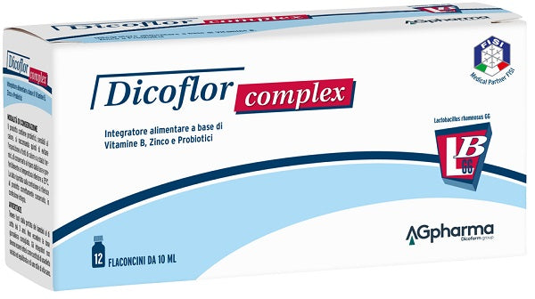 ag pharma dicoflor complex 12 flaconcini da 10 ml dicoflor