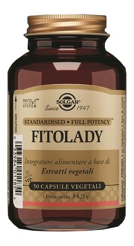 solgar italia fitolady 50 capsule vegetali solgar ean 0033984011854