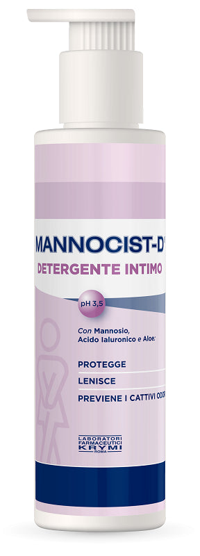 polifarma benessere mannocist d detergente intimo ph 35 300 ml lab farmaceutici krymi