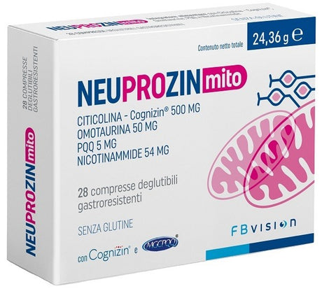 fb vision neuprozin mito 28 compresse gastroresistenti