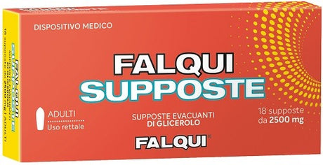 difar distribuzione supposte falqui 18 supposte con glicerina 2500mg adulti falqui ean 8002682651336