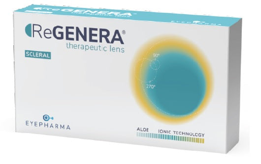 eyepharma regenera lente a contatto terapeutica ionic sclerale regenera