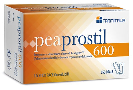 farmitalia peaprostil 600 16 stick pack orosolubili peaprostil