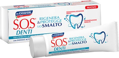 ciccarelli sos denti dentifricio rigenera smalto 75 ml sos ean 8002140041105